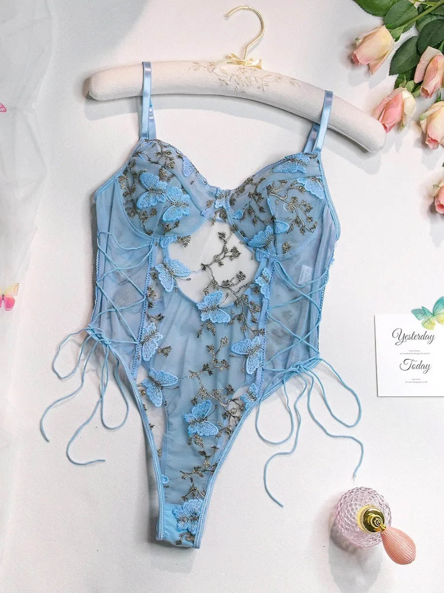 DUA - SHEER MESH BODYSUIT