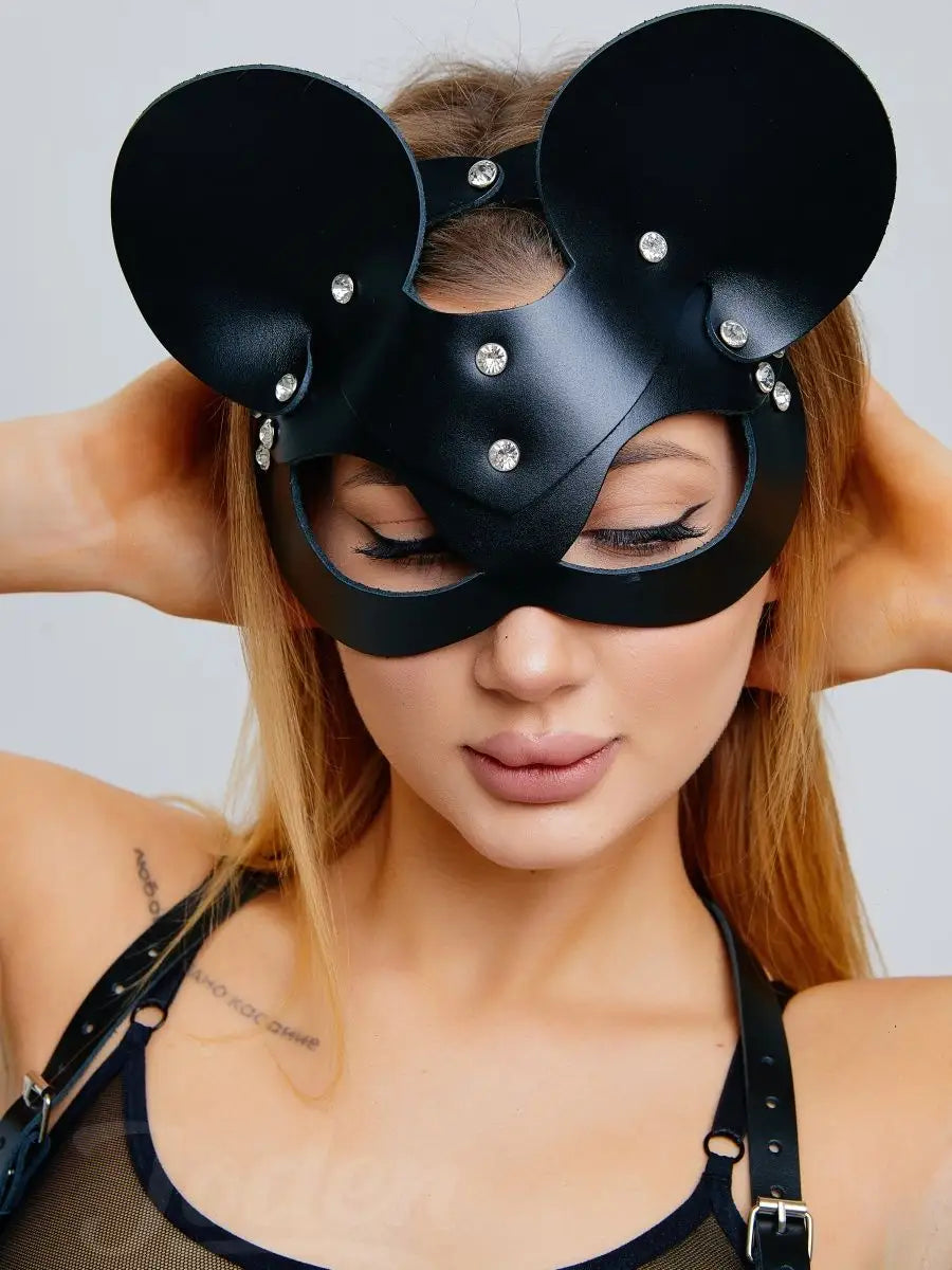 MINA - LEATHER FETISH MASK