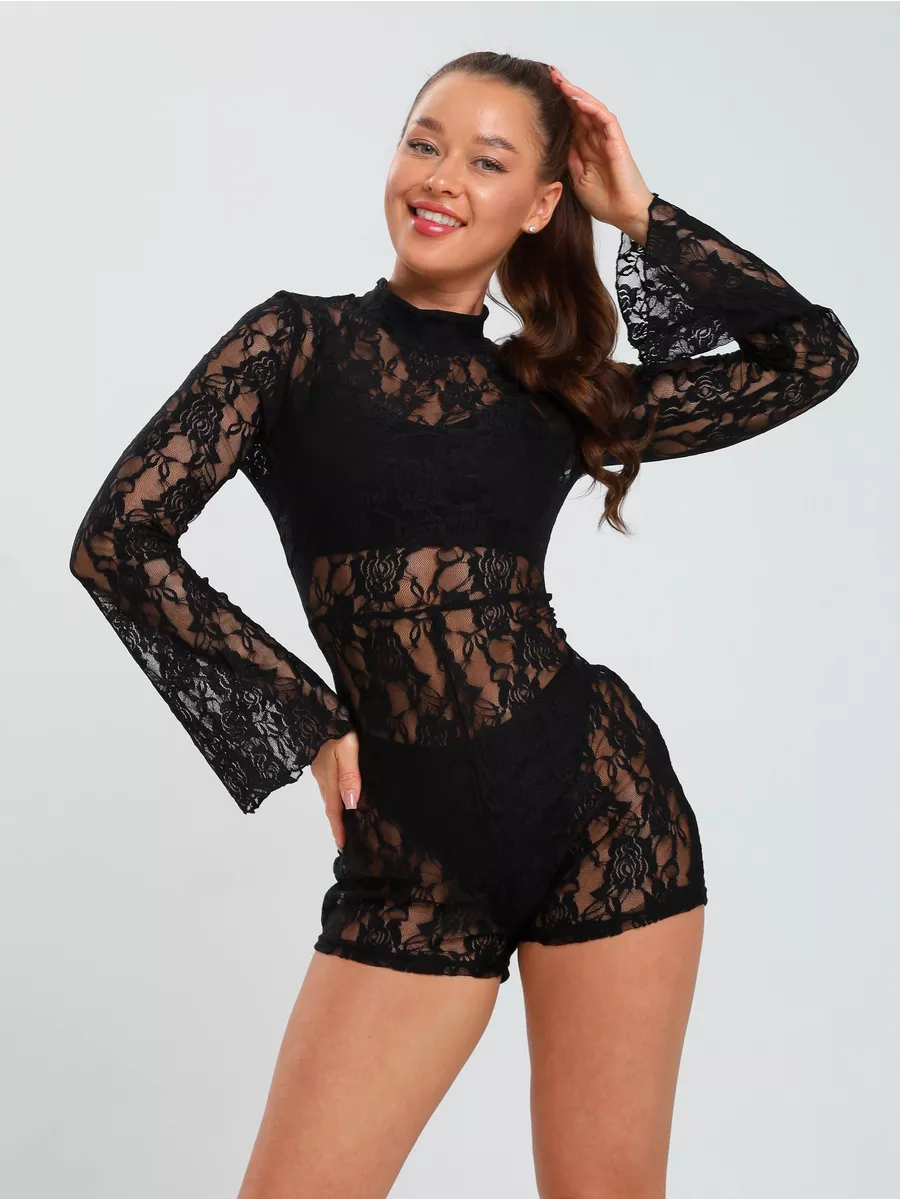 OLIVIA - LACE JUMPSUIT