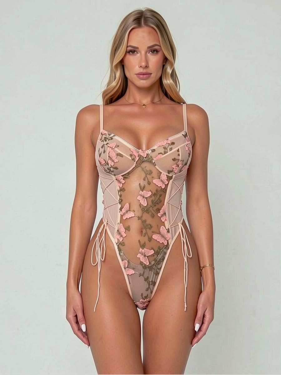 DUA - SHEER MESH BODYSUIT
