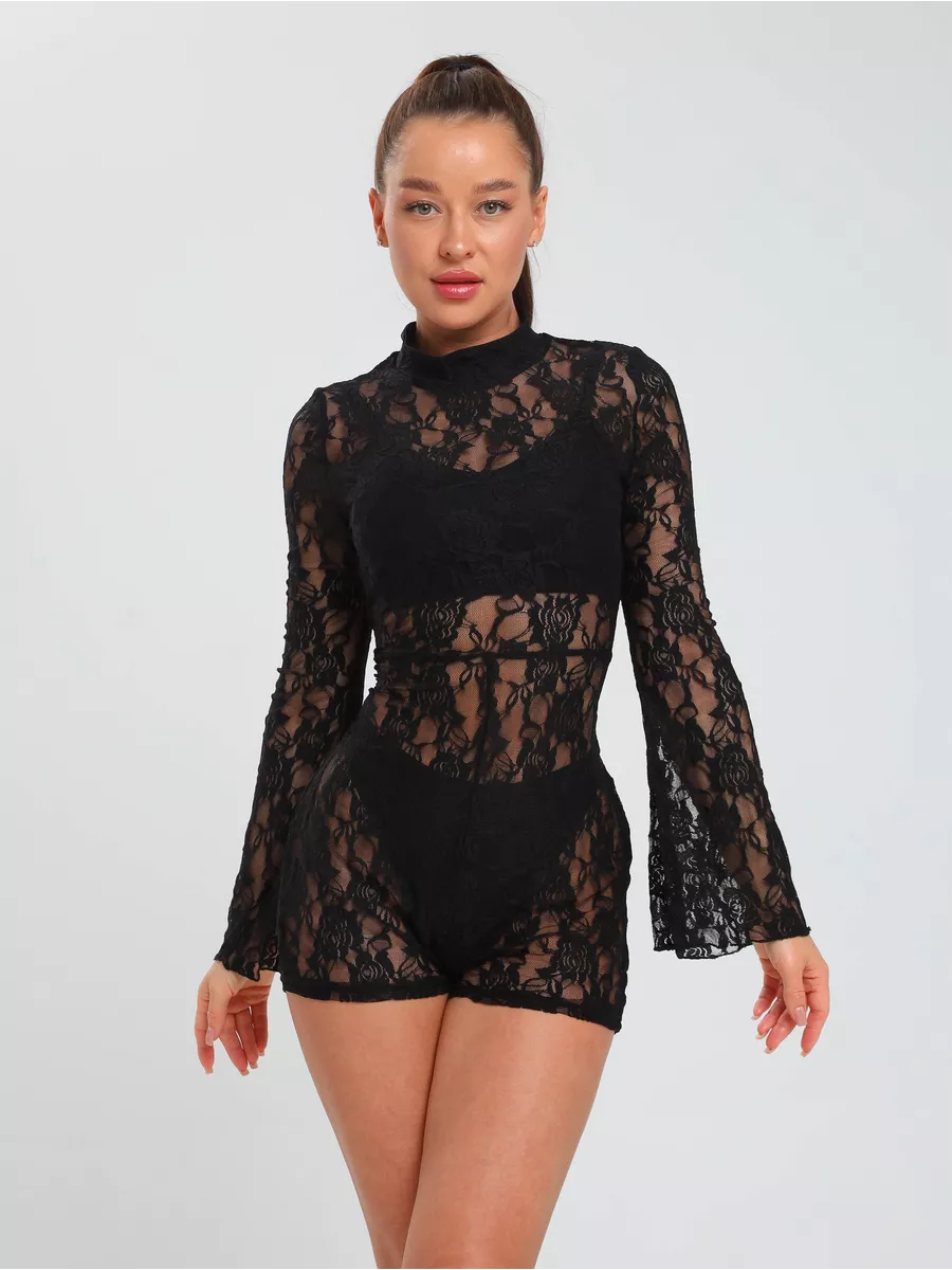 OLIVIA - LACE JUMPSUIT