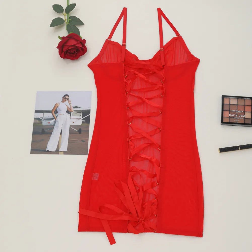 SOPHIA - SHEER NEGLIGEE