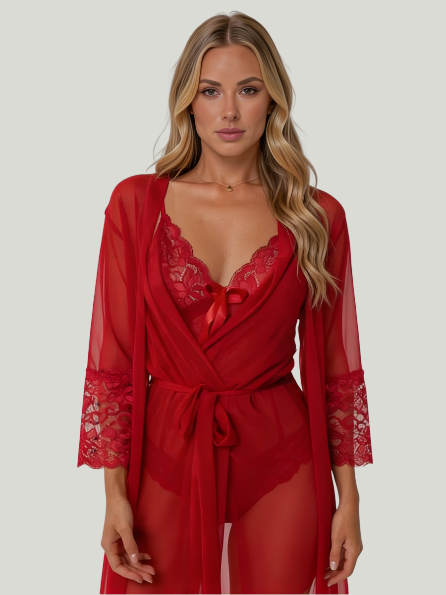SELINA - LIGHTWEIGHT KIMONO SET