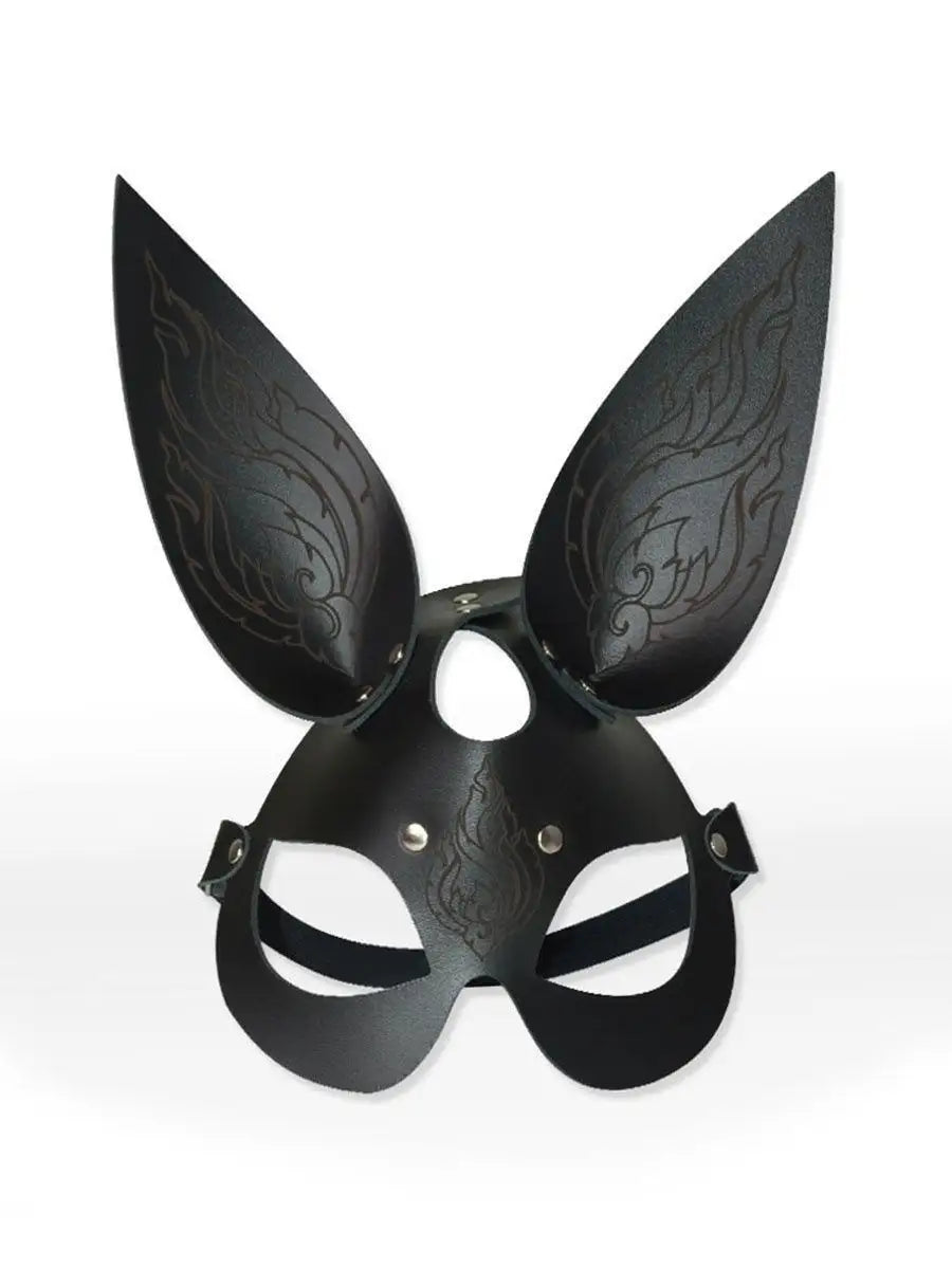 MARIA - LEATHER BUNNY MASK