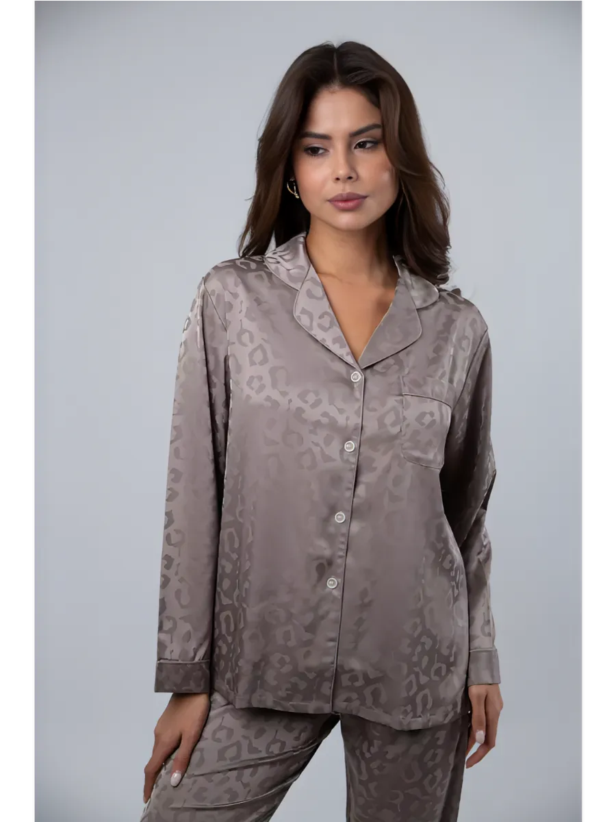 SAMIRA - SATIN PAJAMA SET