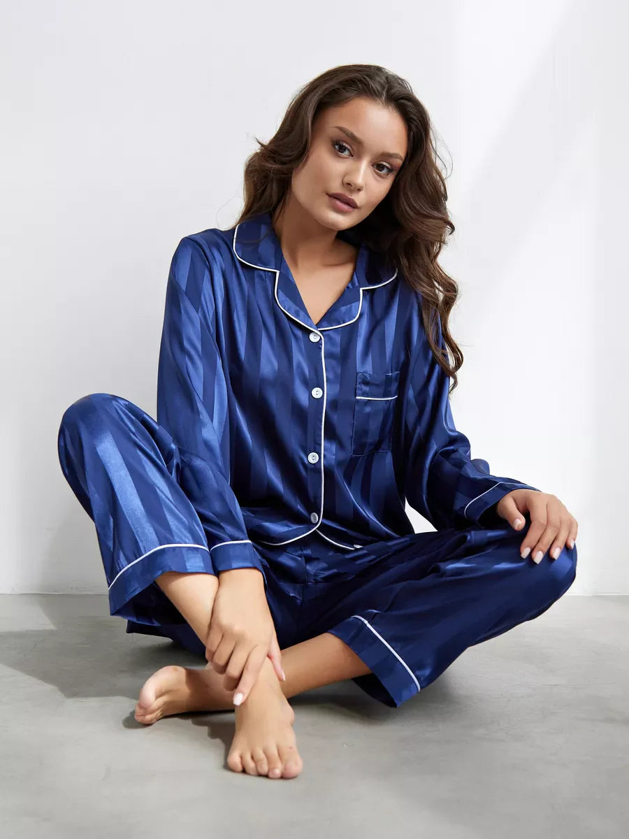 SELIN - SATIN PAJAMA SET