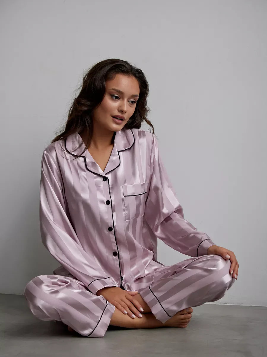AMAYA - SATIN PAJAMA SET