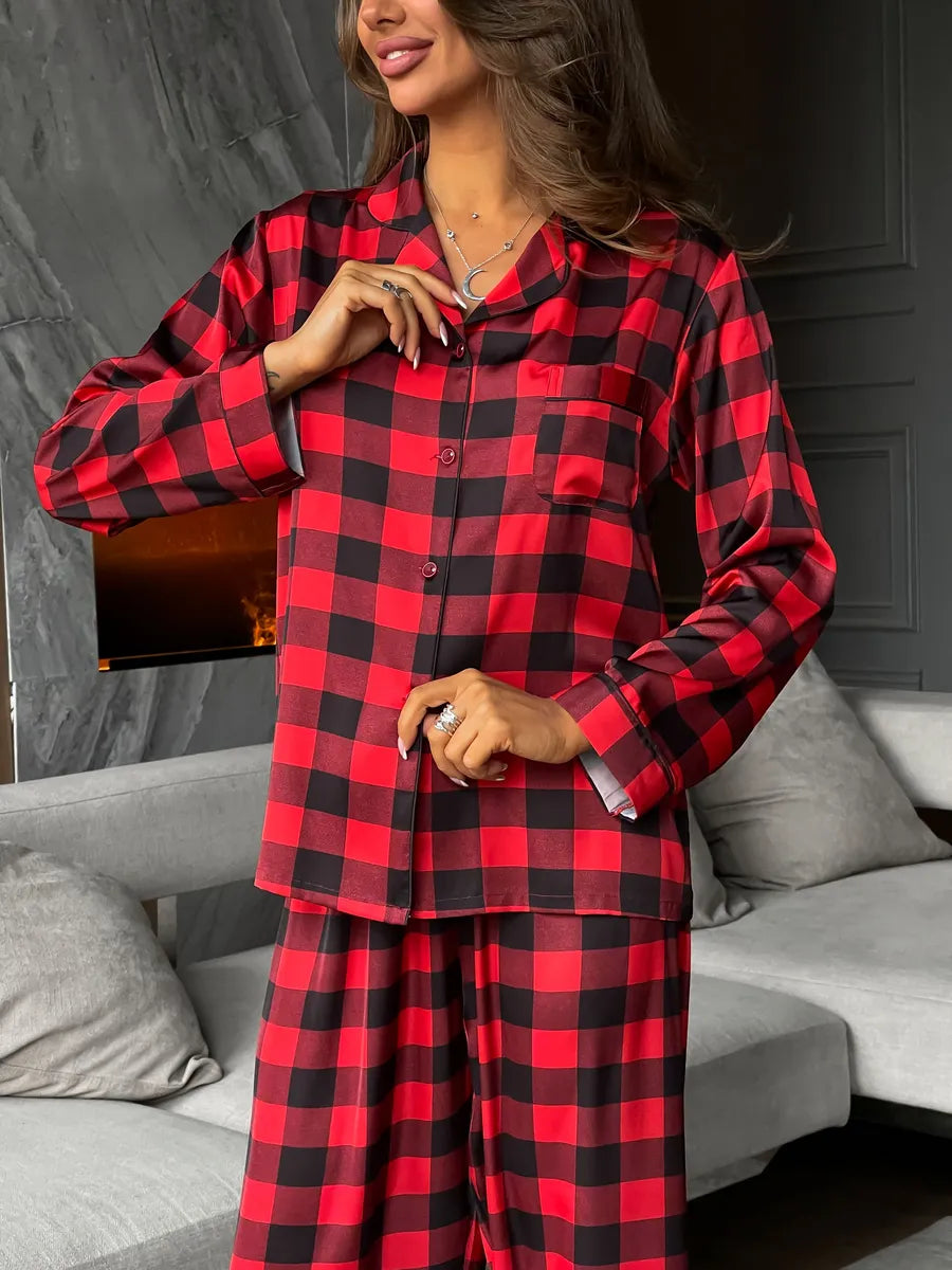 INAY - HOLIDAY SATIN PAJAMA SET