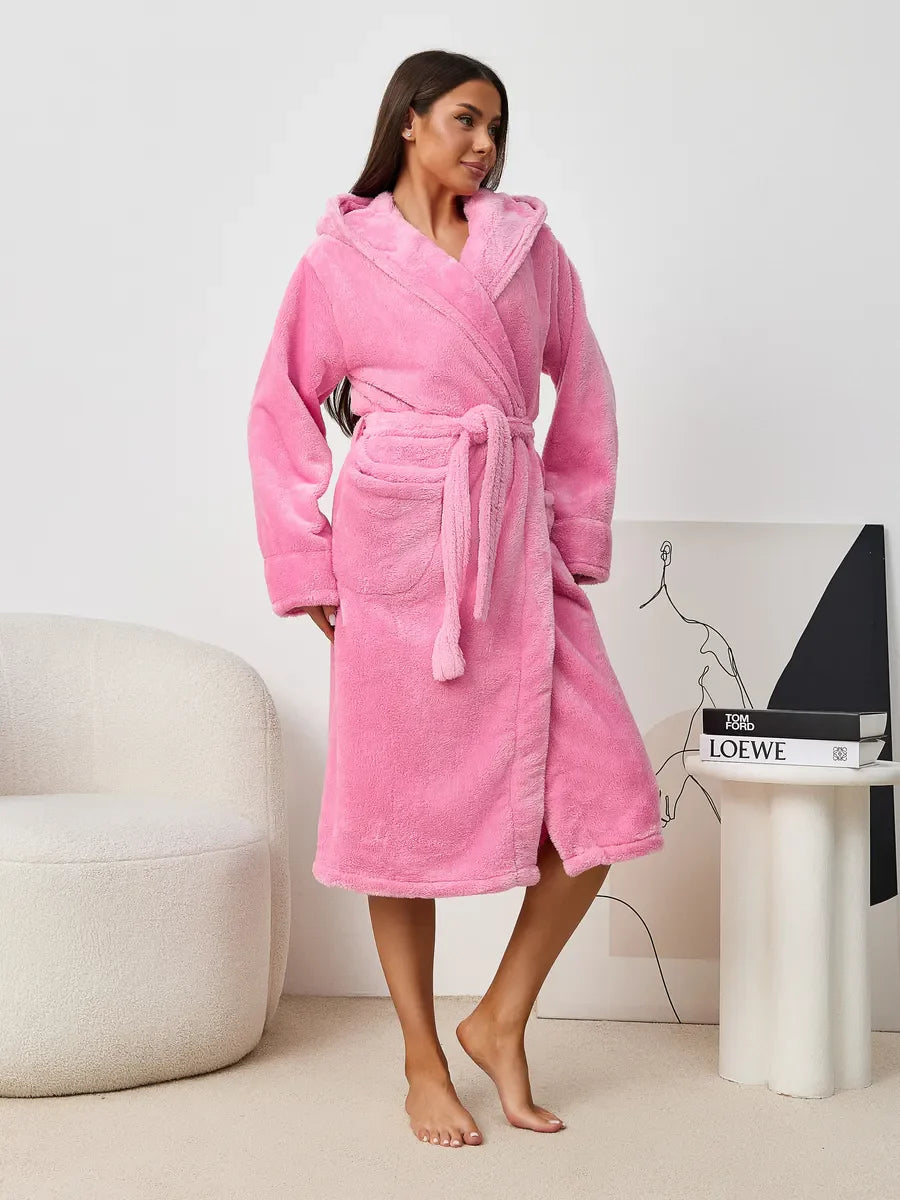 OLIVIA - LIGHTWEIGHT BATHROBE