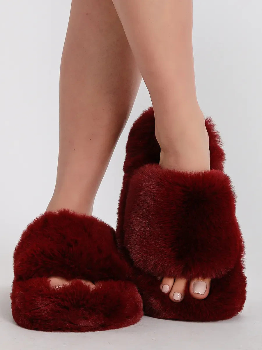 SONJA - FLUFFY SLIPPERS