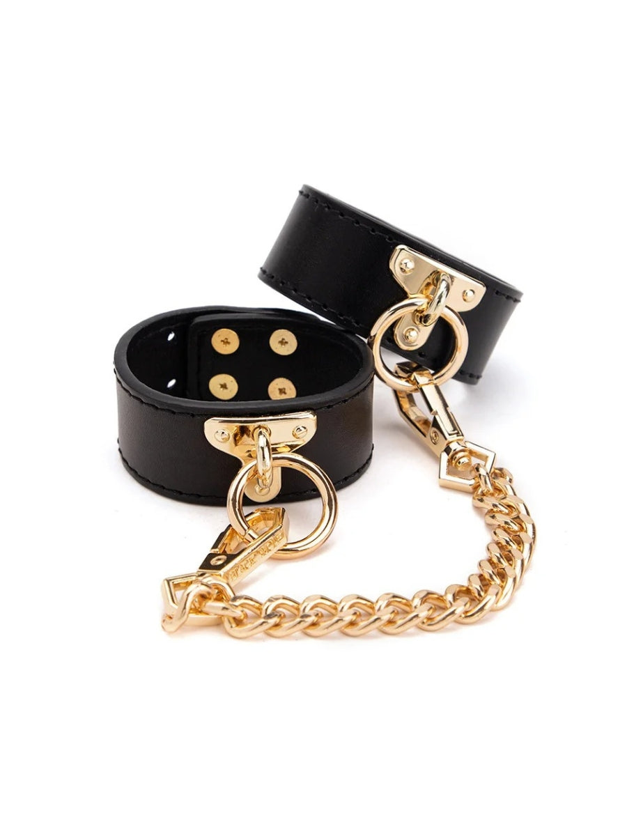 OMALIA - BLACK WRIST CUFFS