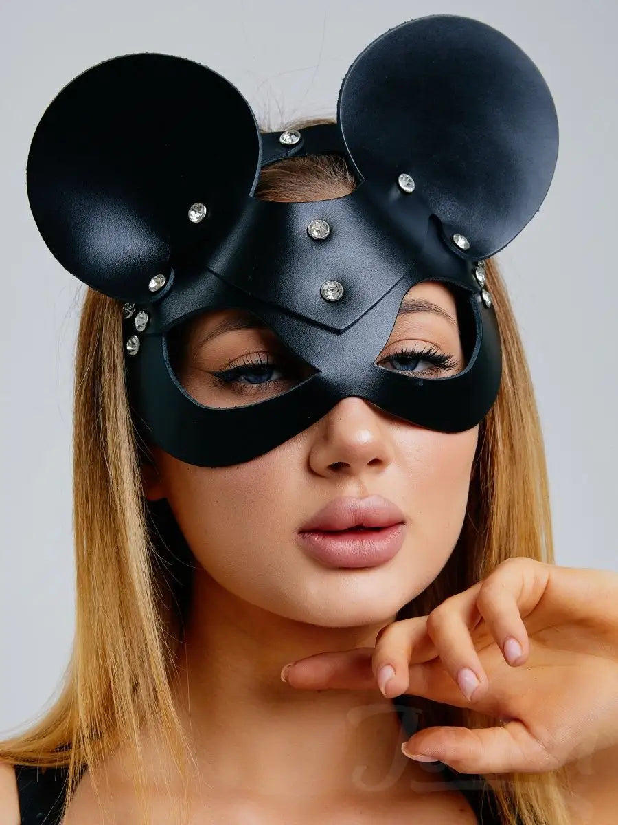 MINA - LEATHER FETISH MASK