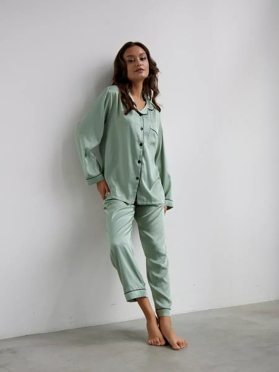 SORAYA - SATIN PAJAMA SET