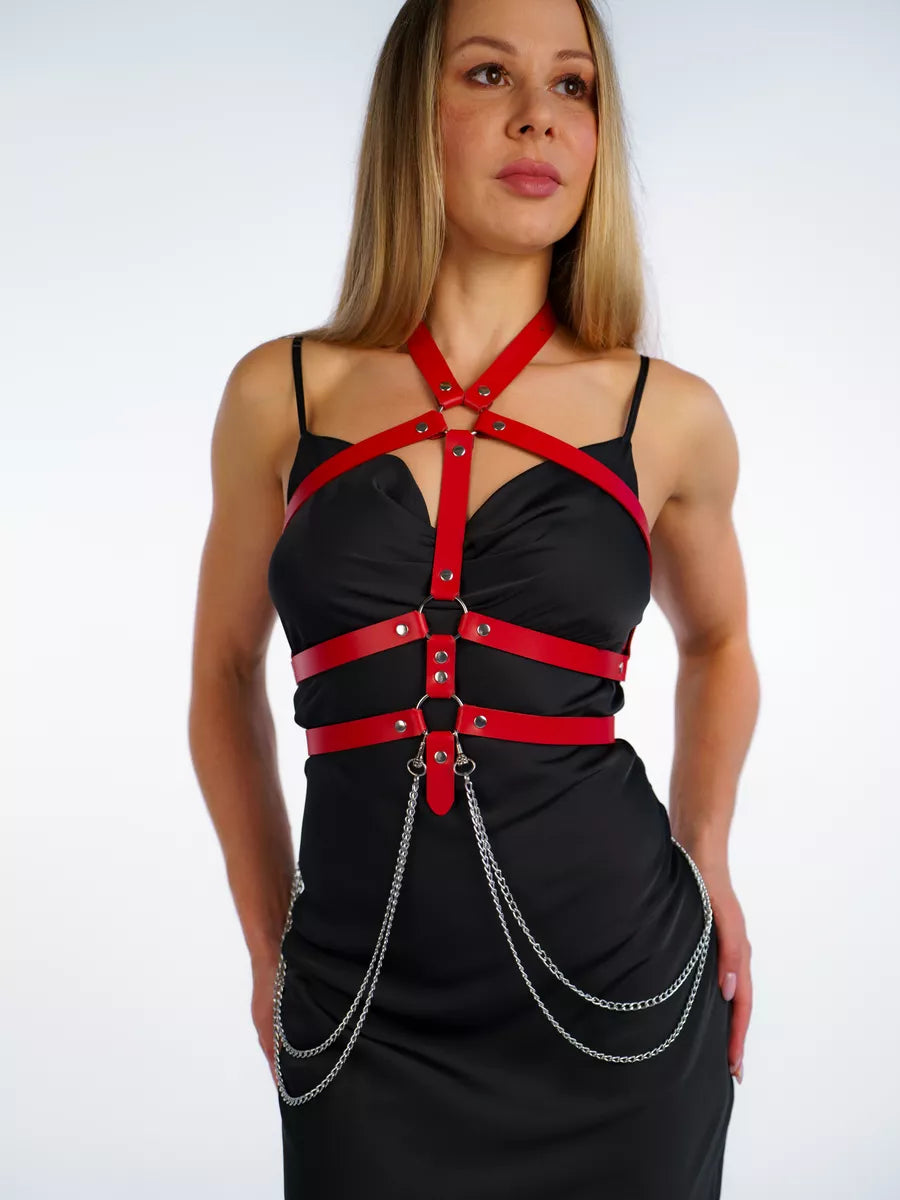 BOLD HARNESS ACCESSORY - RED