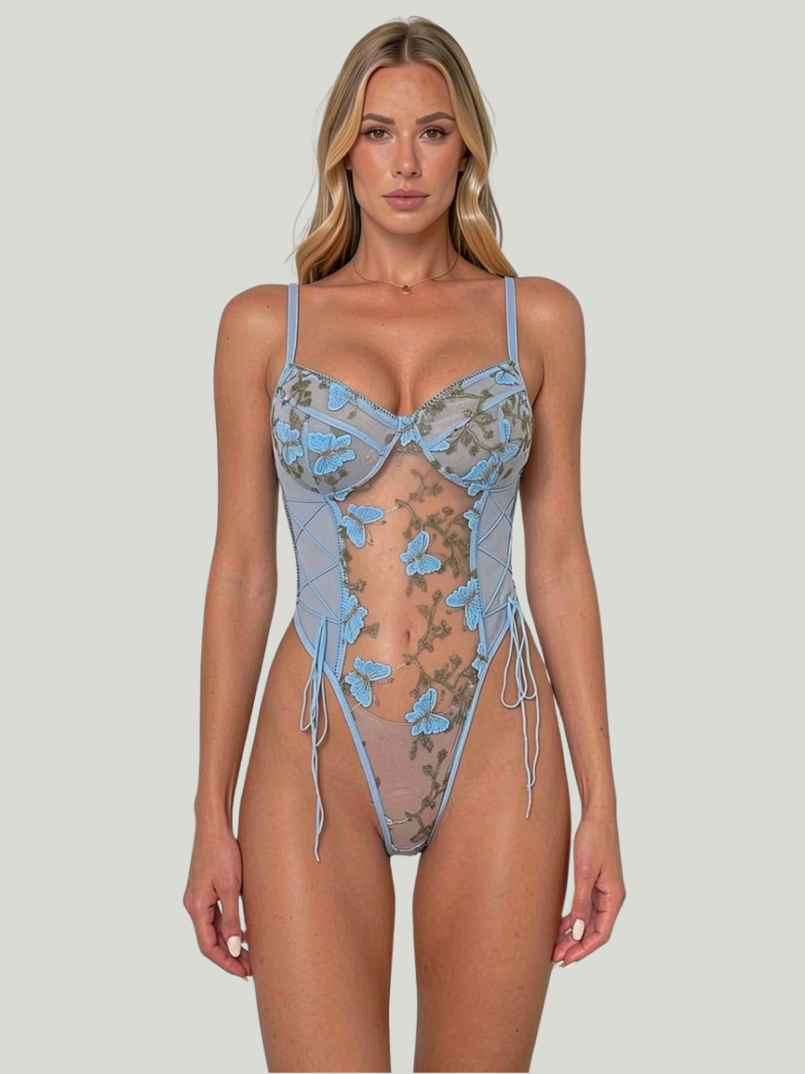 DUA - SHEER MESH BODYSUIT