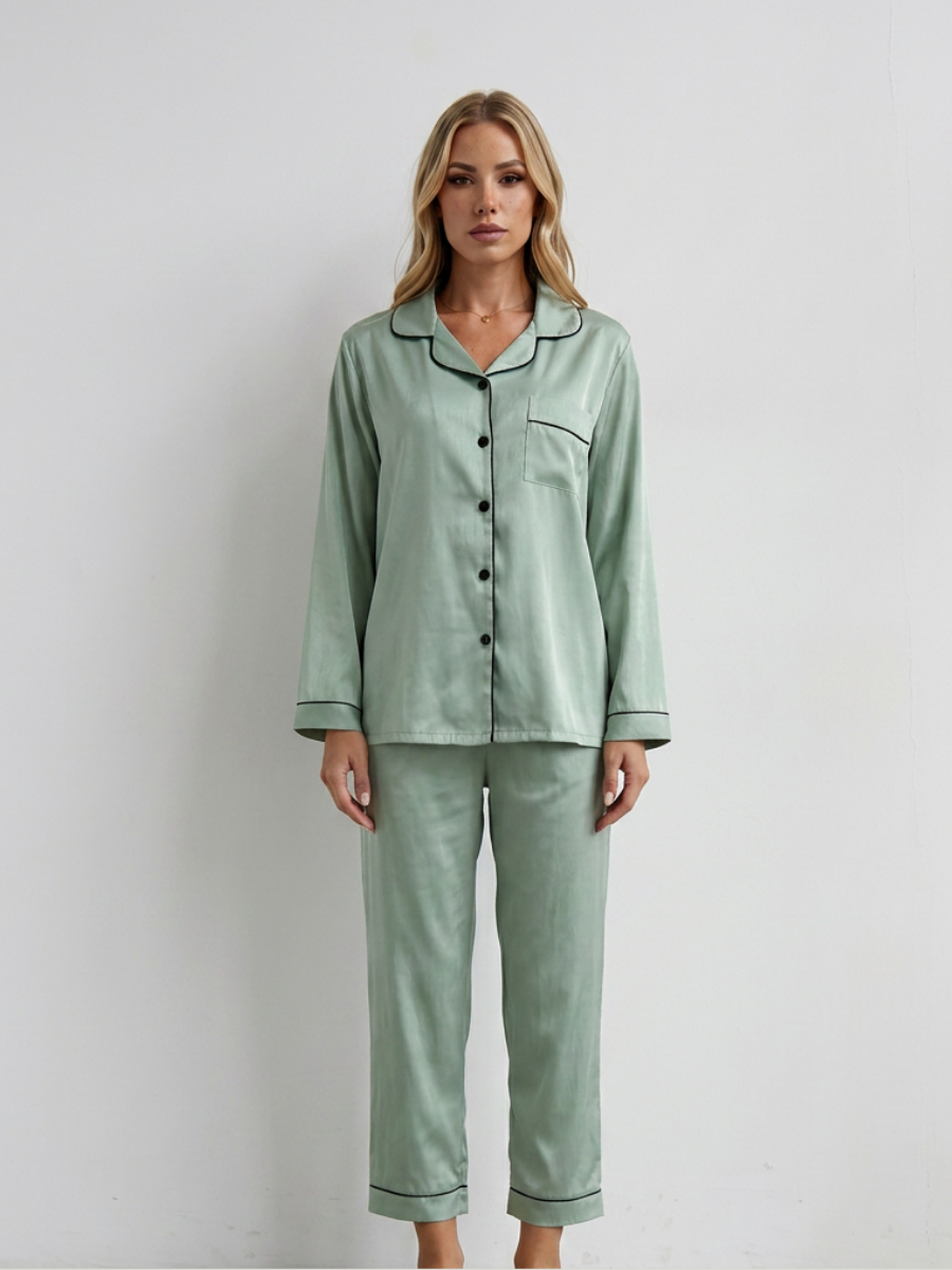 SORAYA - SATIN PAJAMA SET