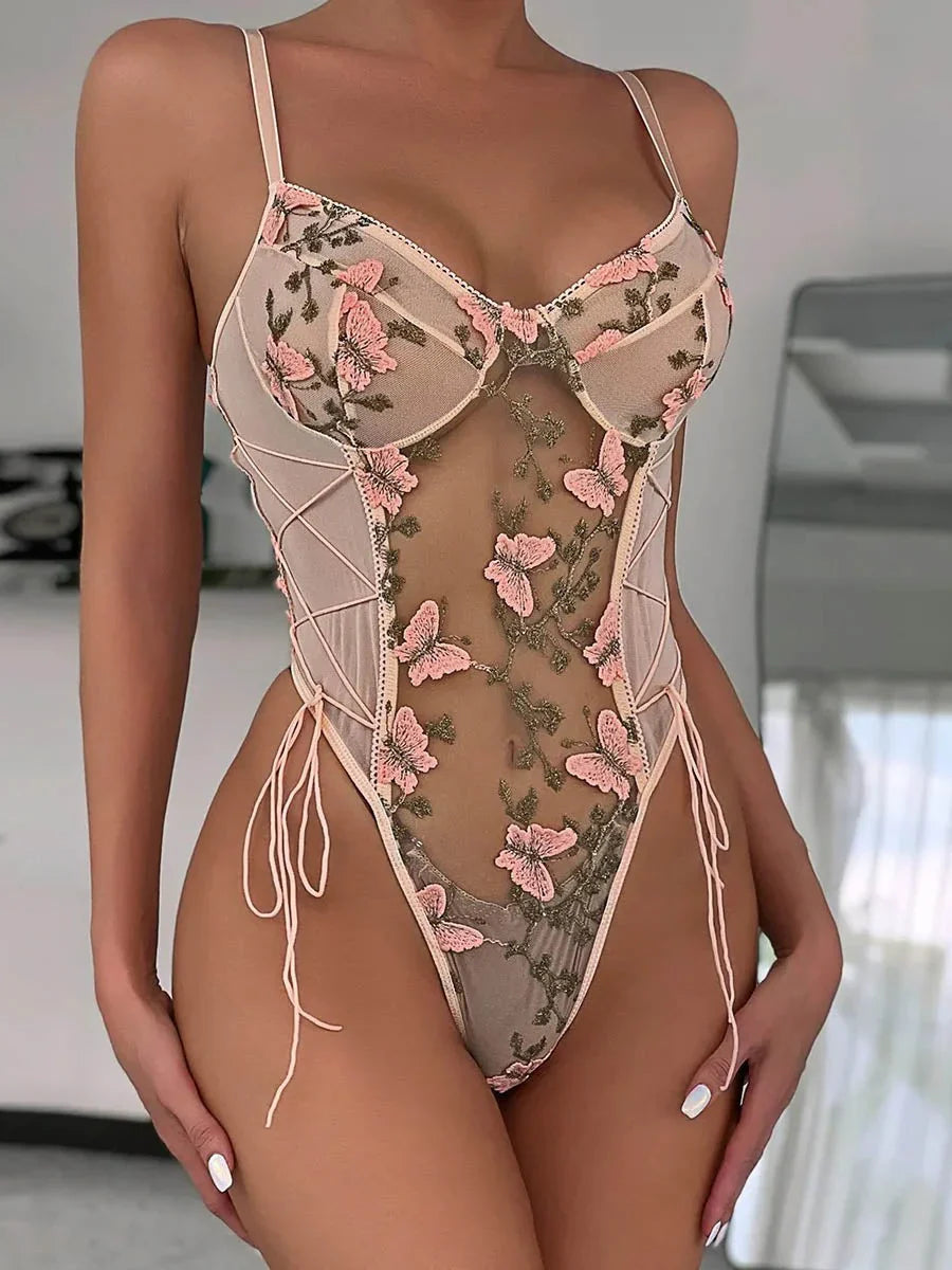 DUA - SHEER MESH BODYSUIT