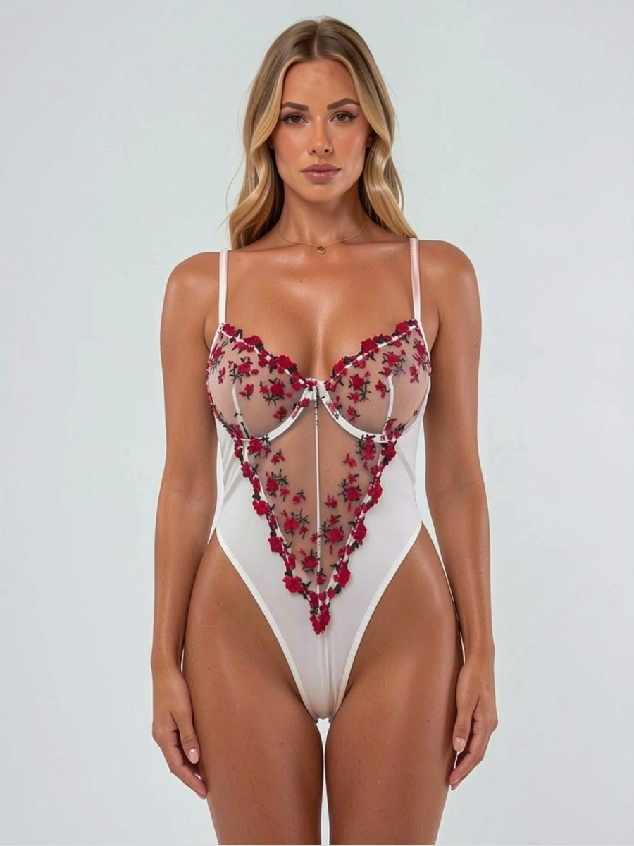 PRIYA - LACE BODYSUIT