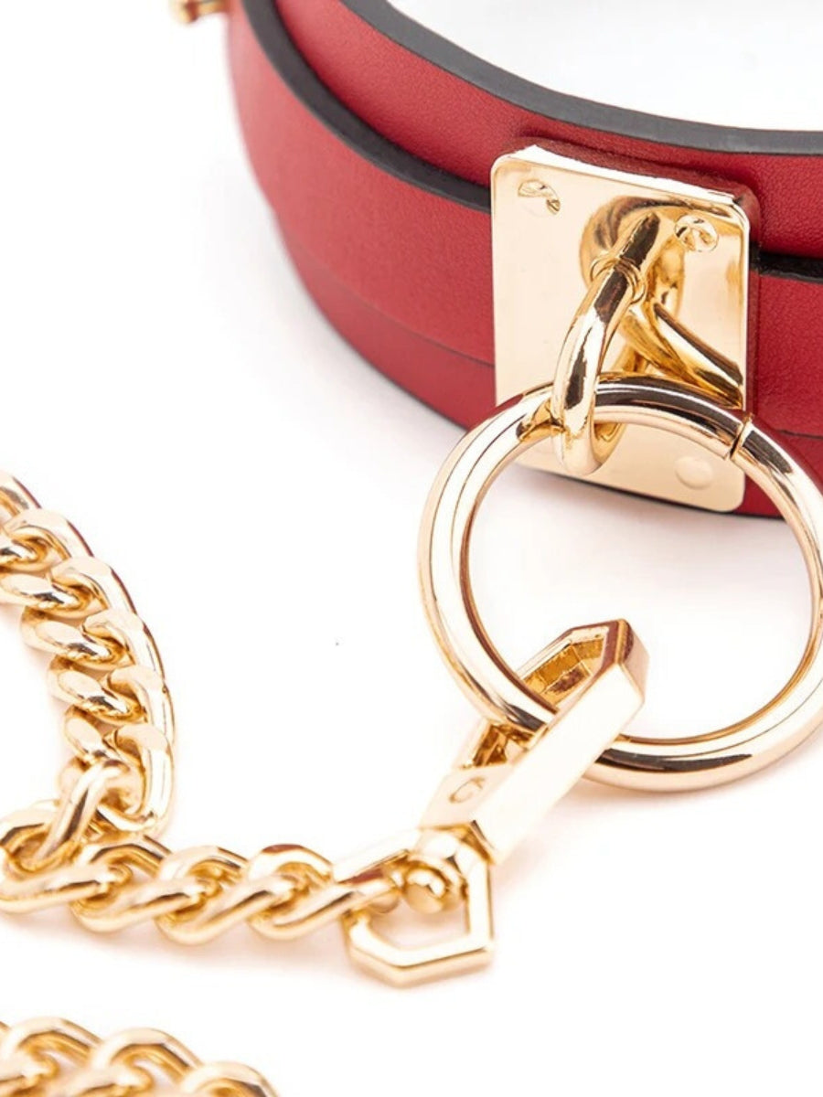 OMALIA - RED COLLAR