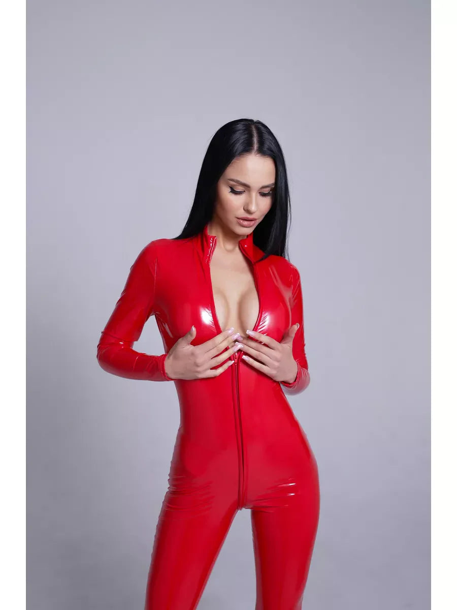 TESS - PATENT LEATHER BODYSUIT