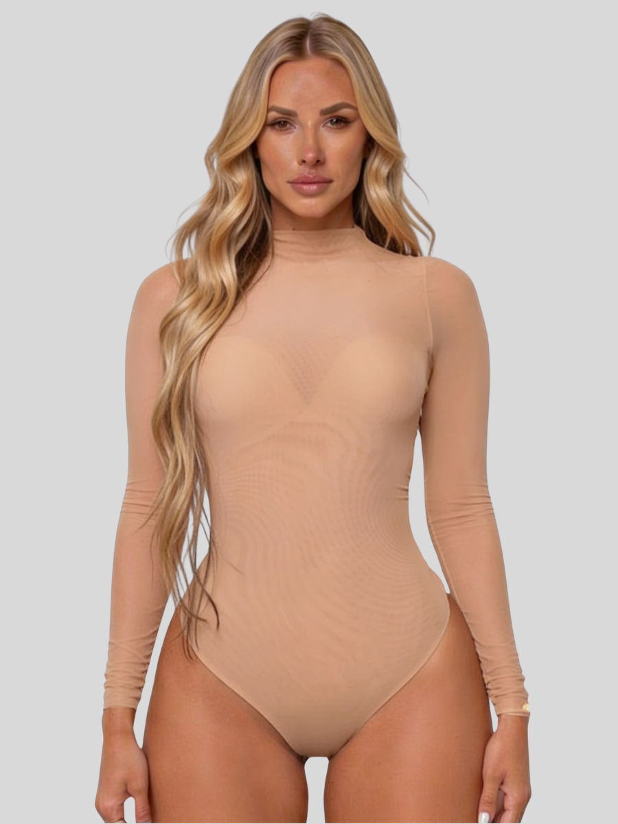 LENA - MINIMALIST MESH BODYSUIT