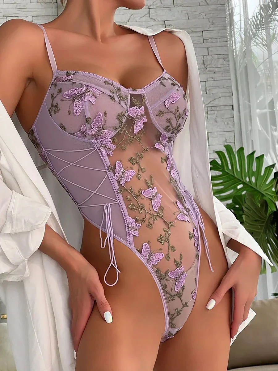 DUA - SHEER MESH BODYSUIT