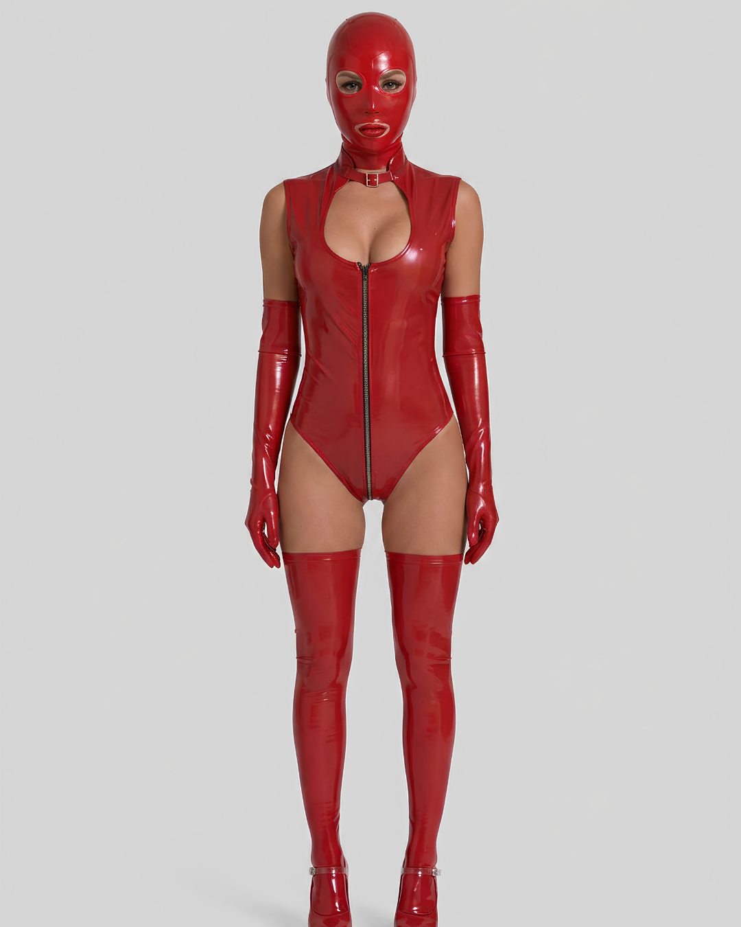 SEXY FIRE - PATENT LEATHER BUNDLE SET