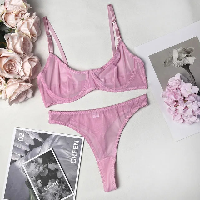 BROOKE - SEAMLESS PUSH-UP BRA SET