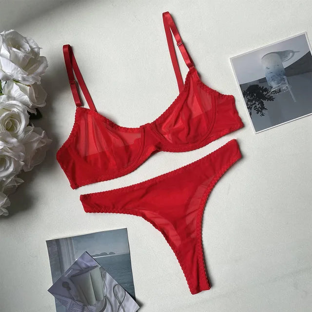 BROOKE - SEAMLESS PUSH-UP BRA SET