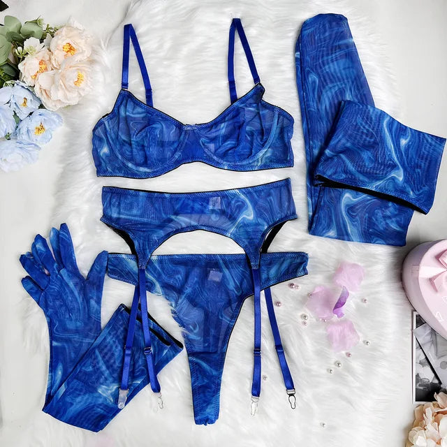 SERENA - TIE-DYE LINGERIE SET
