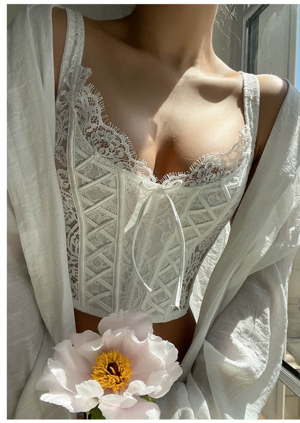 KATE - ITALIAN BOW BRALETTE