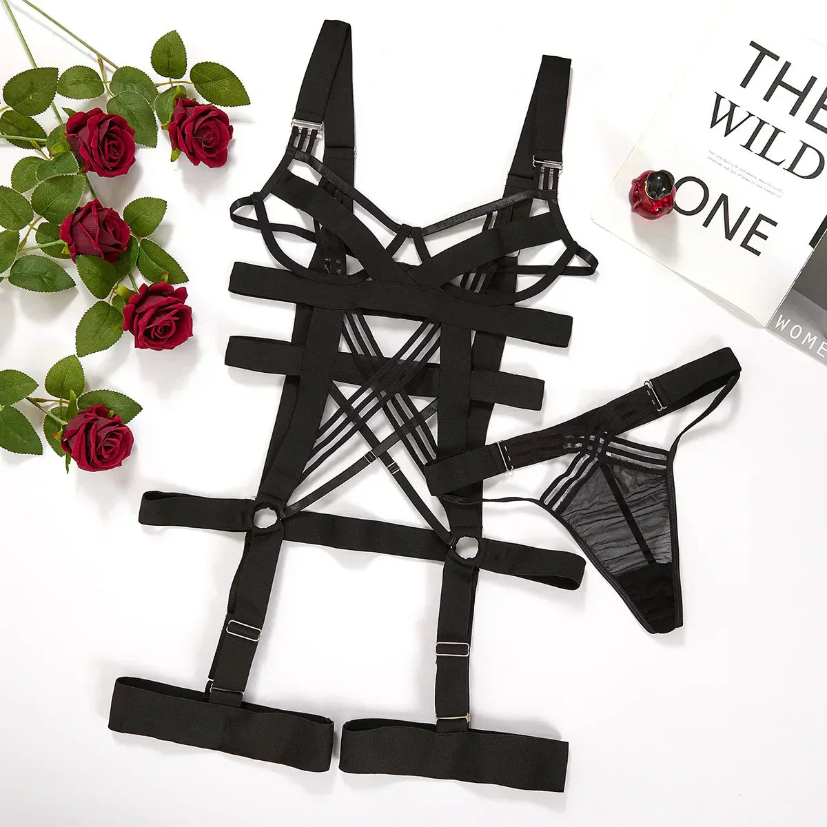 NOELLE - CAGE BODYSUIT