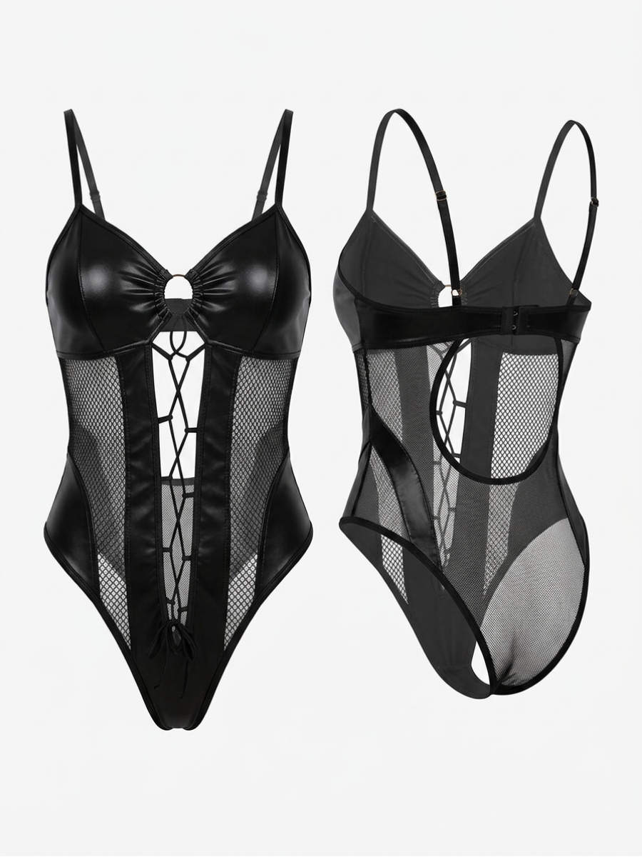 MARVI - WET-LOOK BODYSUIT