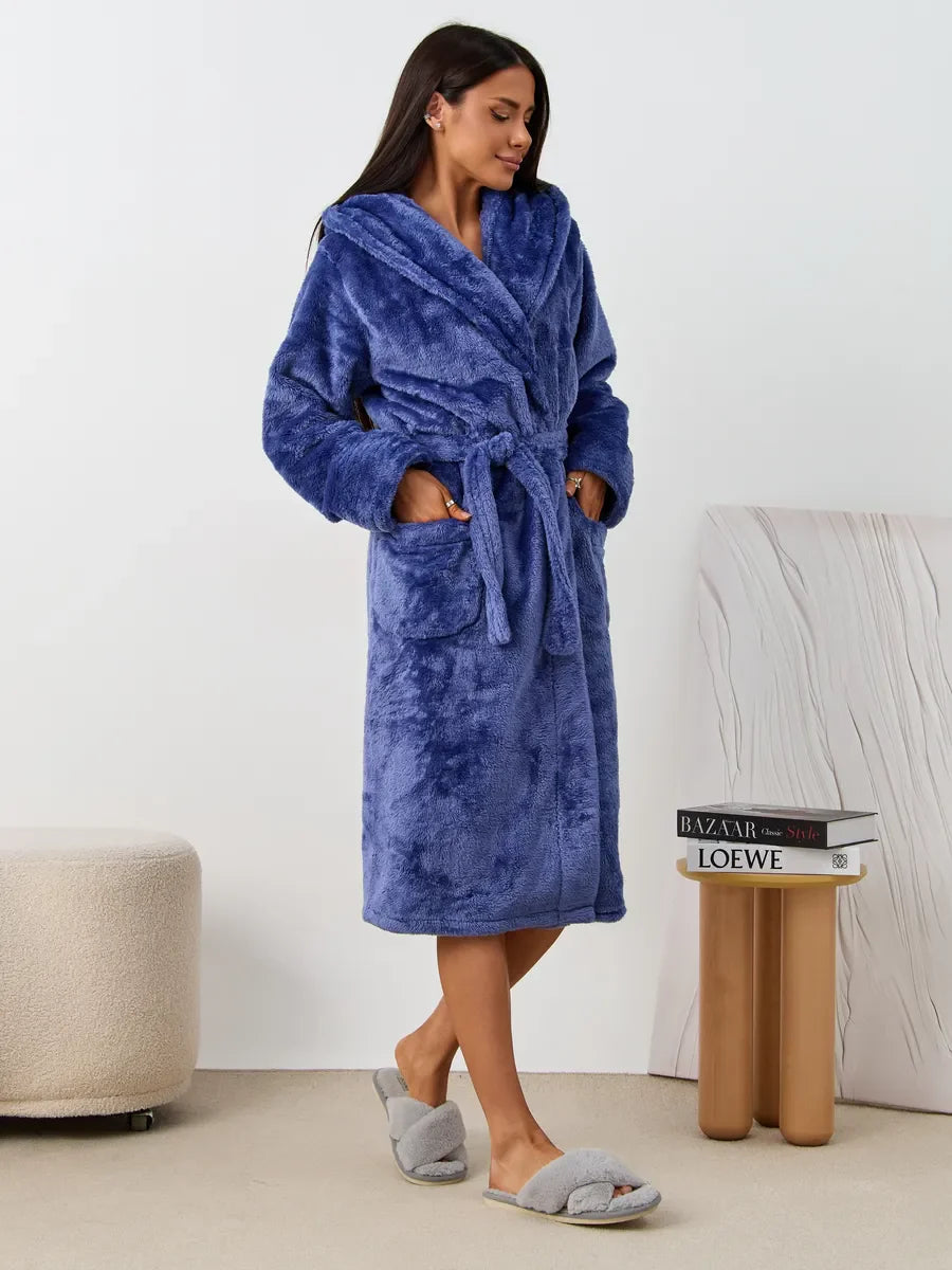 FIONA - PLUSH BATHROBE