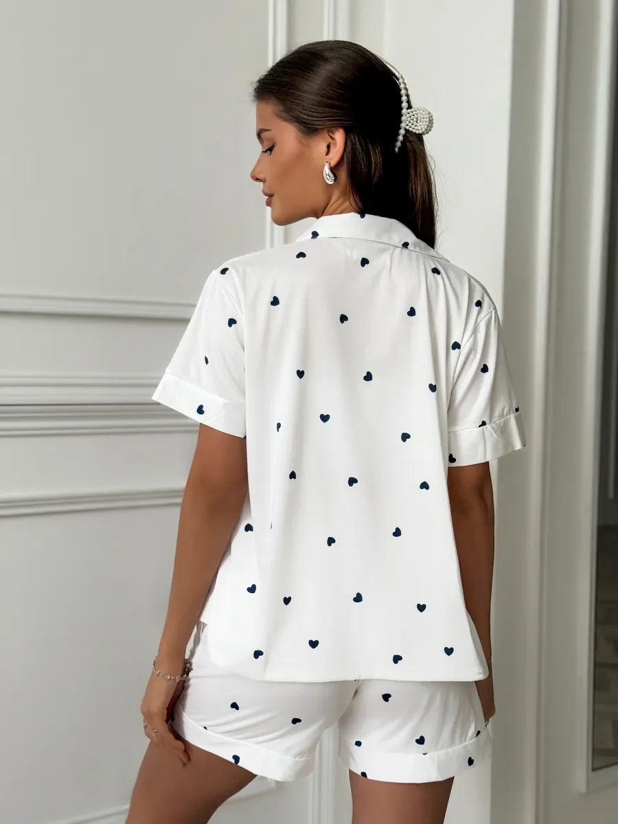 BIANCA - SATIN SHORTY PAJAMA SET