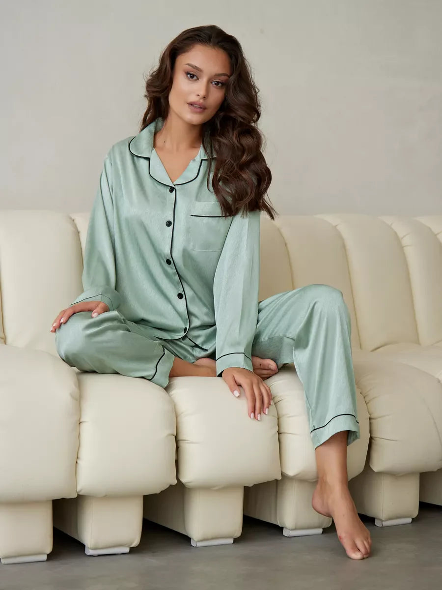 SORAYA - SATIN PAJAMA SET