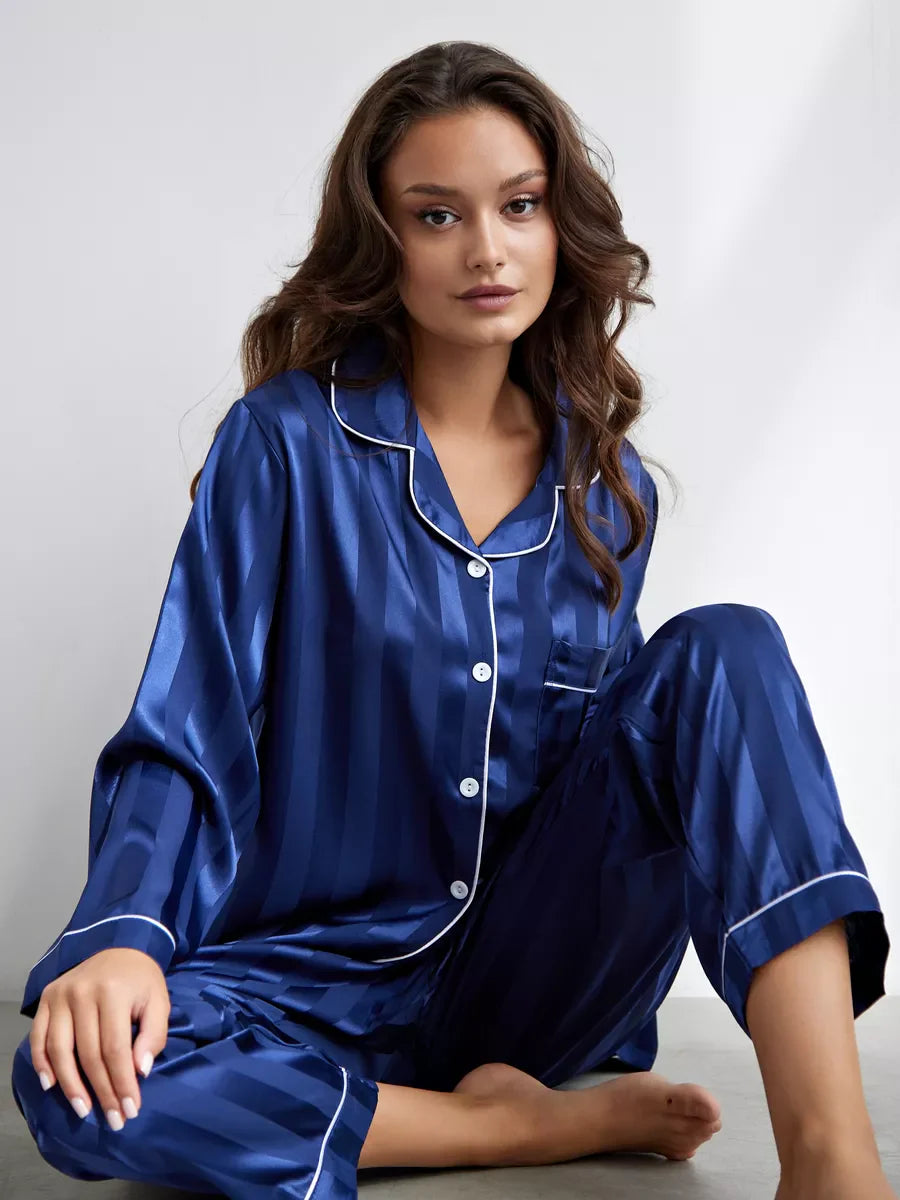 SELIN - SATIN PAJAMA SET