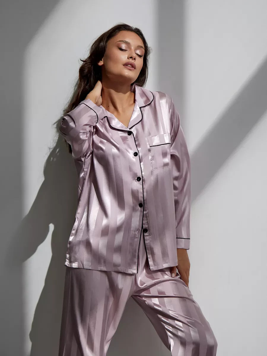AMAYA - SATIN PAJAMA SET