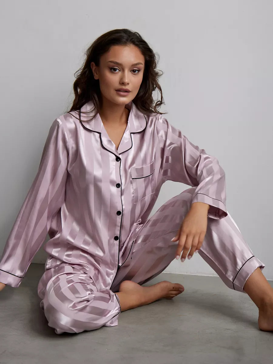 AMAYA - SATIN PAJAMA SET
