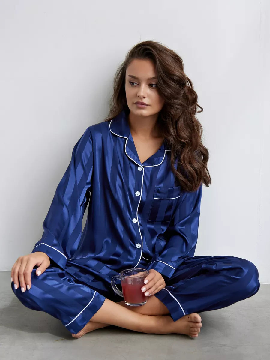 SELIN - SATIN PAJAMA SET