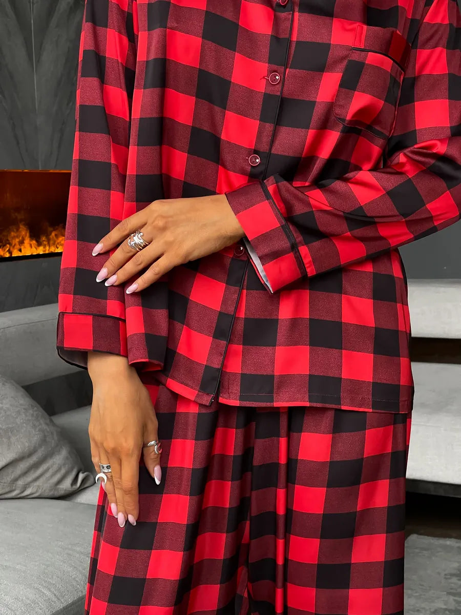 INAY - HOLIDAY SATIN PAJAMA SET
