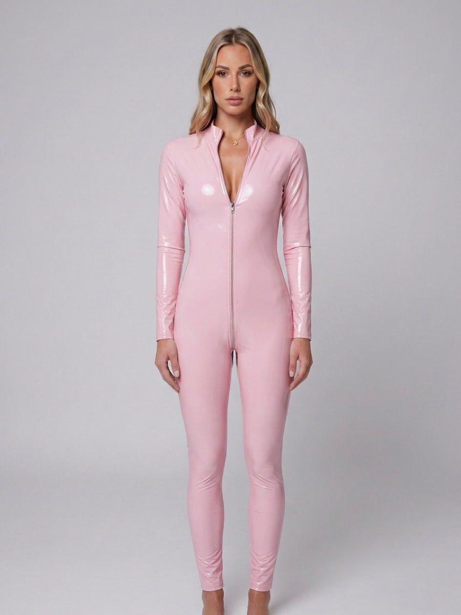 TESS - PATENT LEATHER BODYSUIT