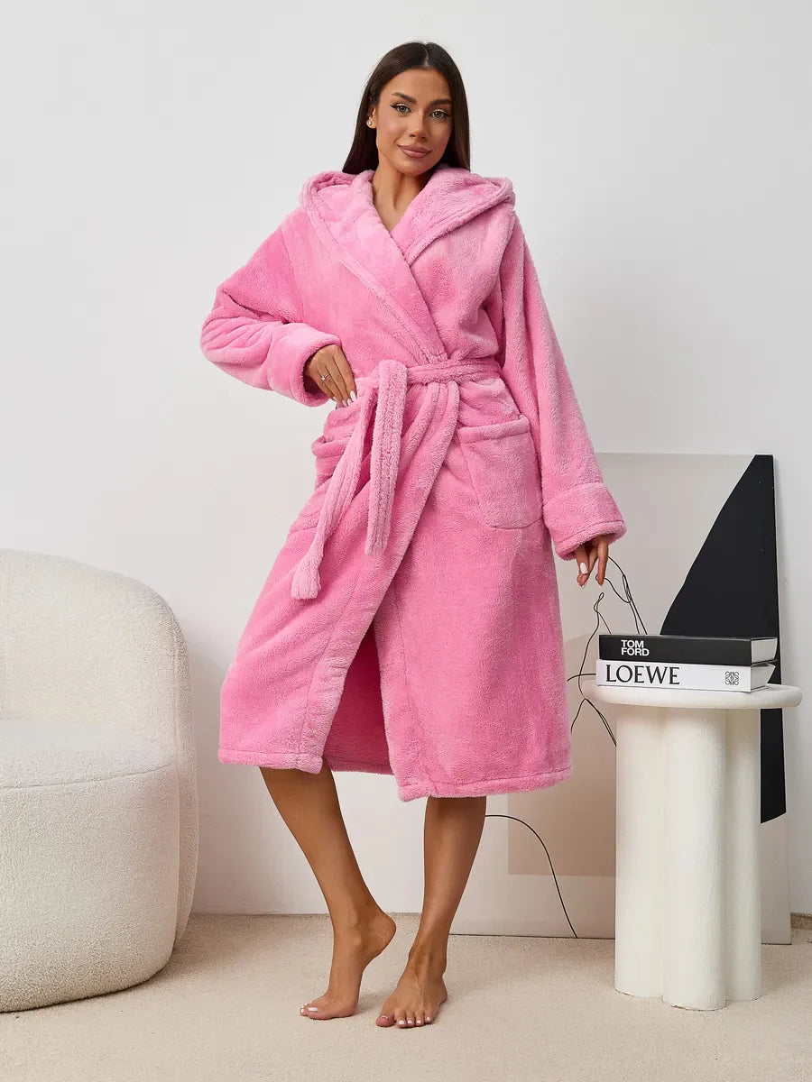OLIVIA - LIGHTWEIGHT BATHROBE